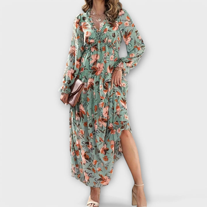 Vestido Nereida - Verso Floral