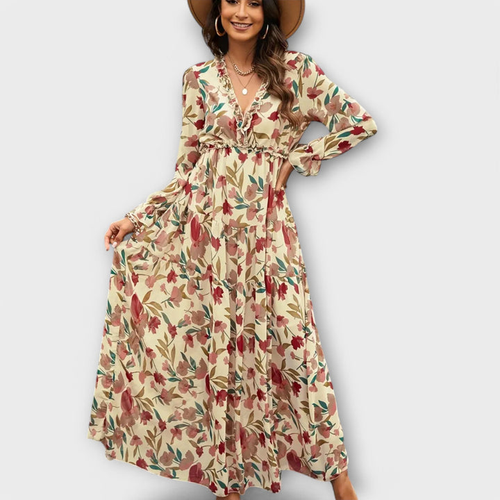 Vestido Nereida - Verso Floral