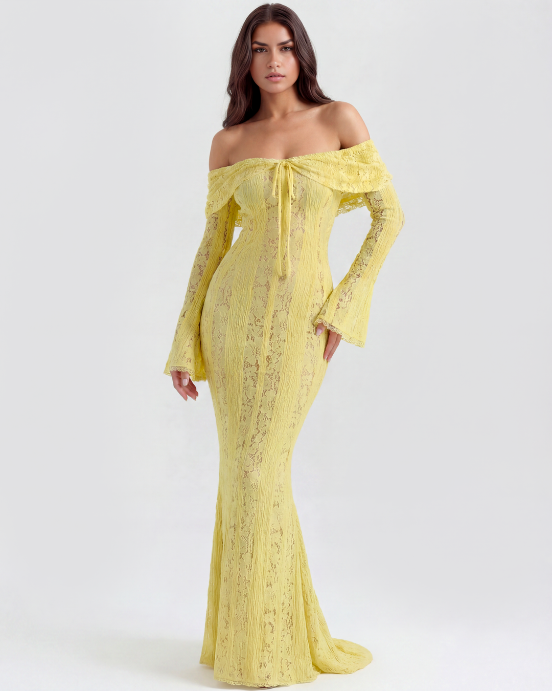 Vestido Alessandra - Solsticio Dorado