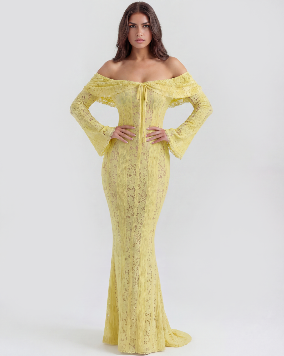 Vestido Alessandra - Solsticio Dorado