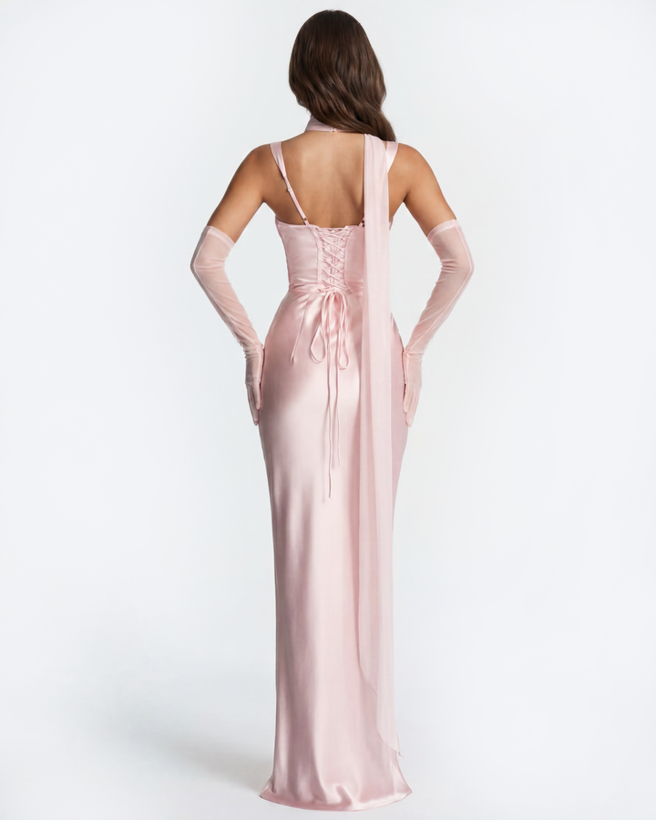 Vestido Elena - Elegancia Satinada