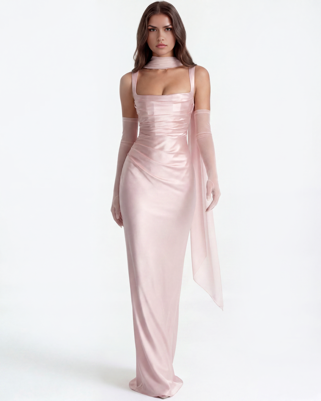 Vestido Elena - Elegancia Satinada