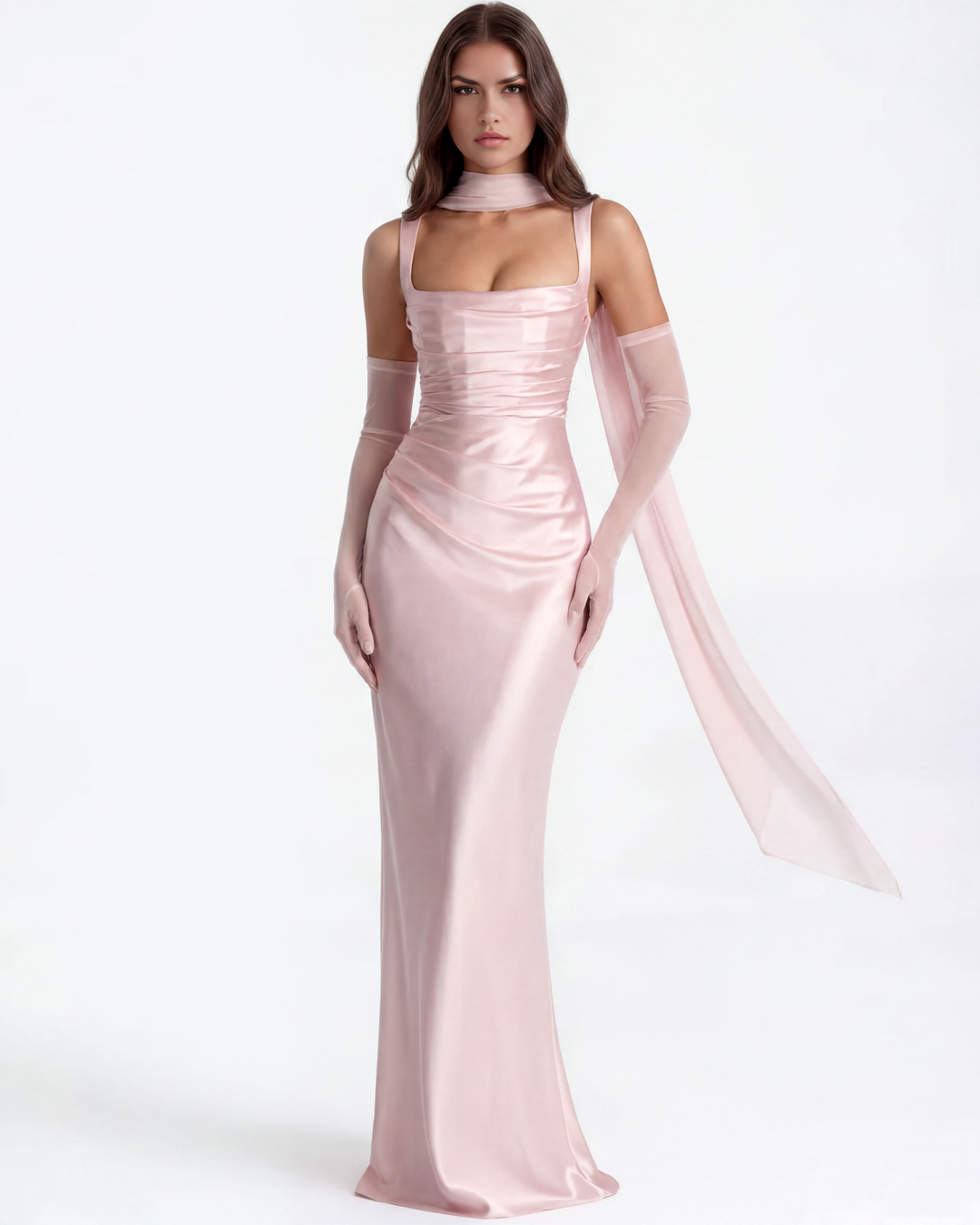 Vestido Elena - Elegancia Satinada