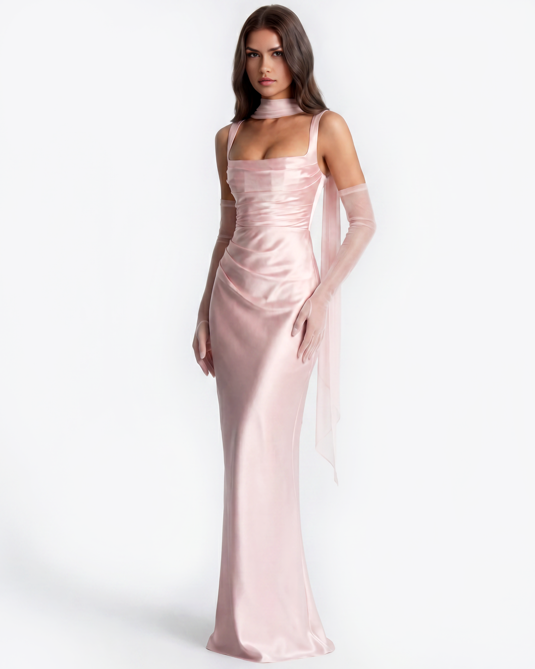 Vestido Elena - Elegancia Satinada