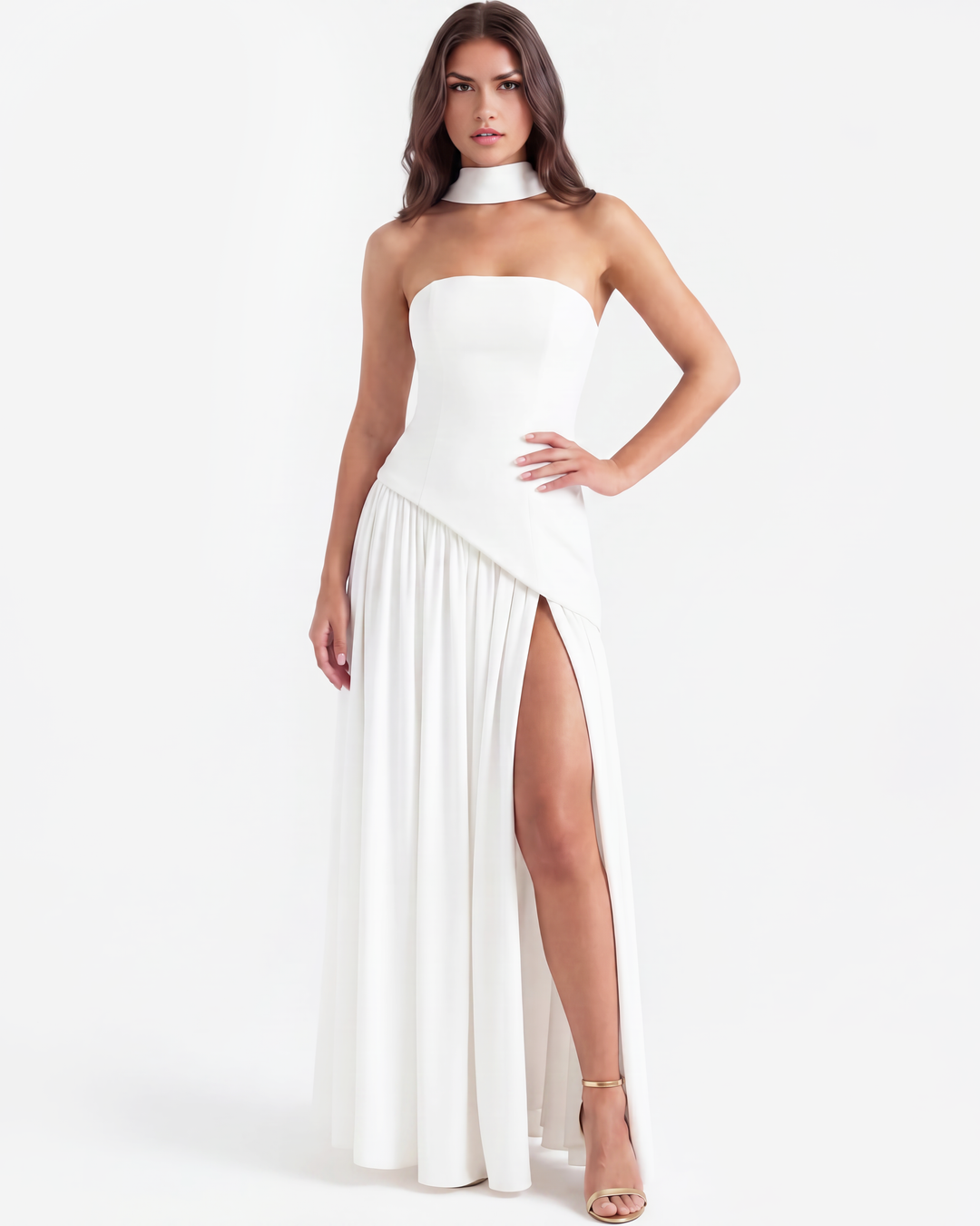 Vestido Gabriela - Pasión Escarlata