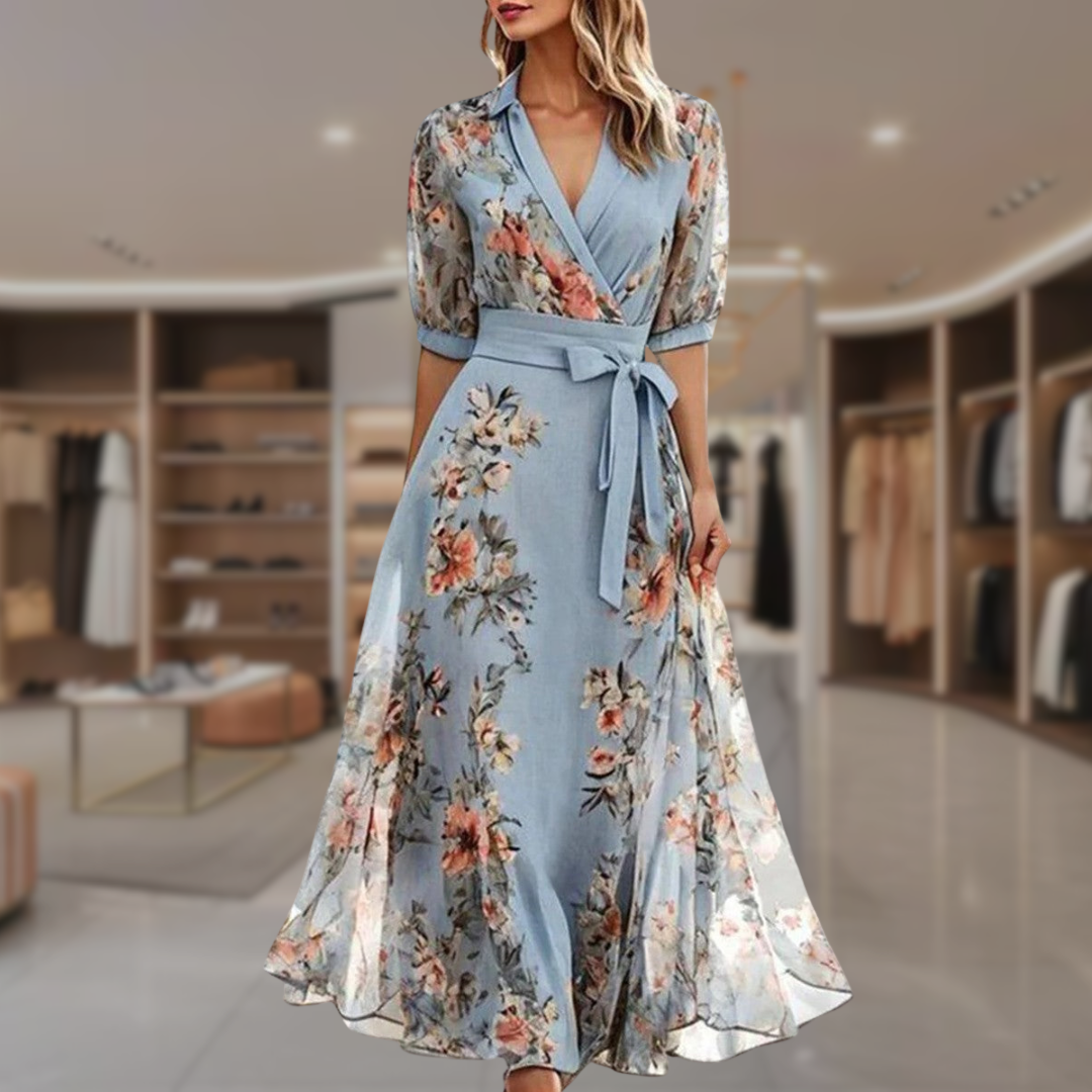 Vestido Lucía - Poesía Floral