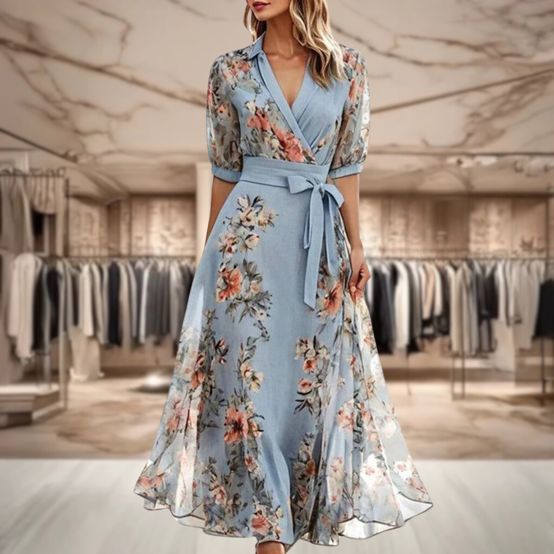 Vestido Lucía - Poesía Floral
