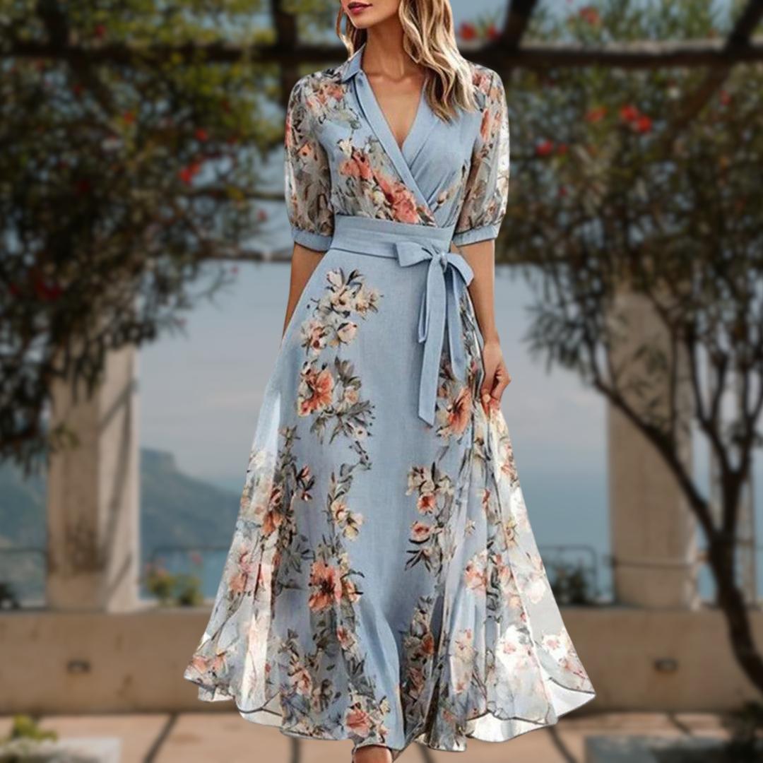 Vestido Lucía - Poesía Floral
