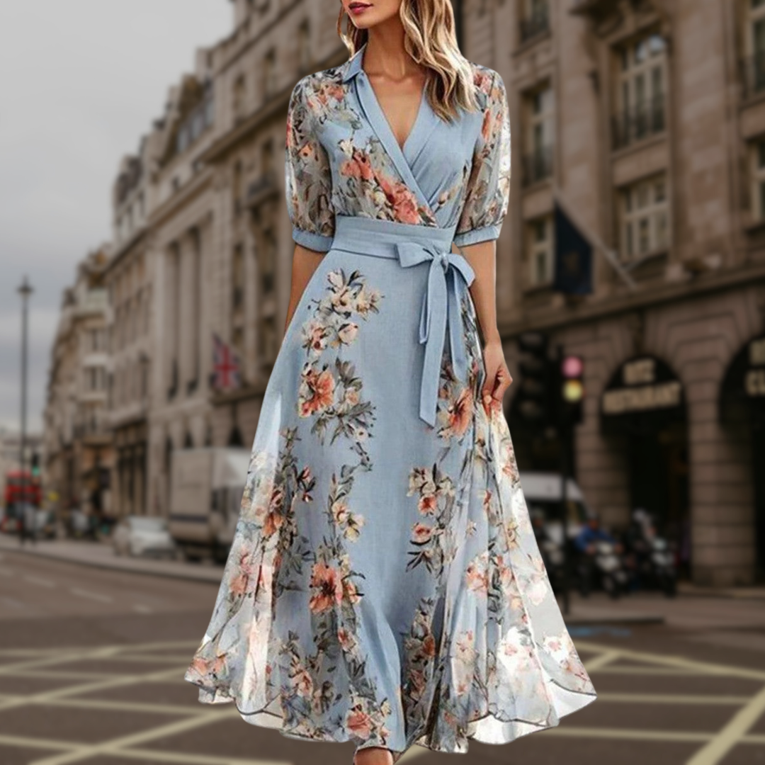 Vestido Lucía - Poesía Floral