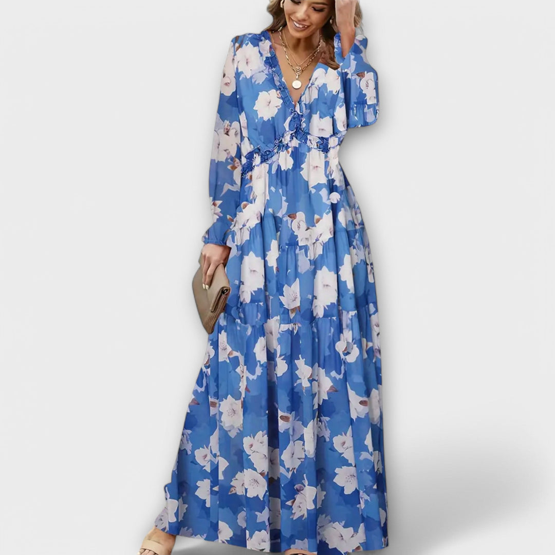 Vestido Nereida - Verso Floral
