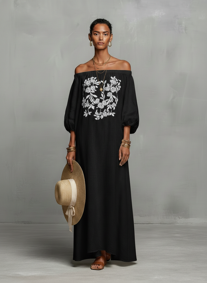 Vestido Dafne - Elegancia Artesanal