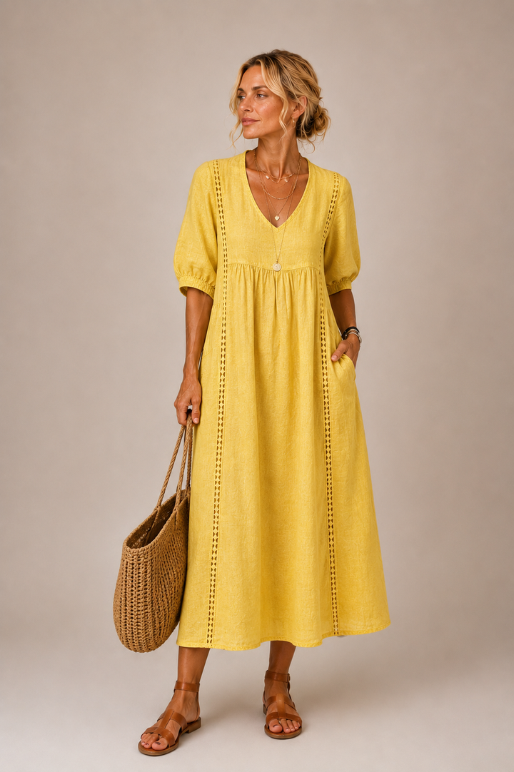 Vestido Ibiza - Edición Lino &amp; Cotton