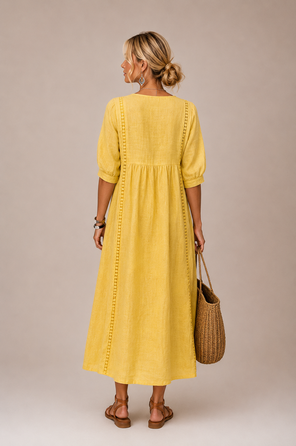 Vestido Ibiza - Edición Lino &amp; Cotton