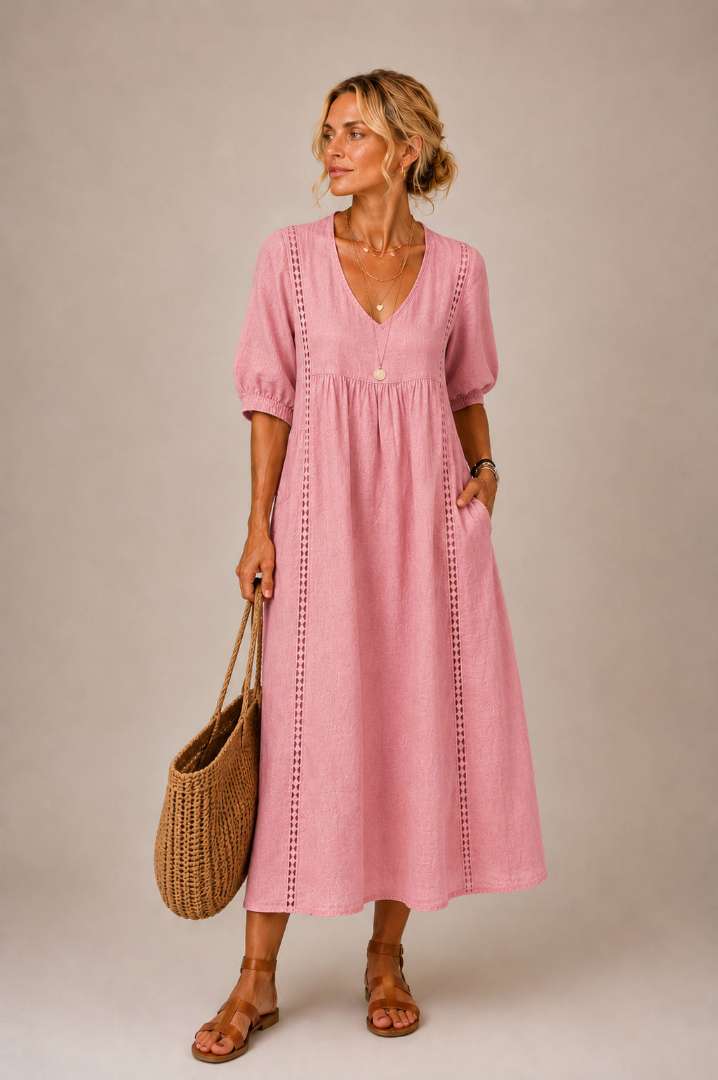 Vestido Ibiza - Edición Lino &amp; Cotton