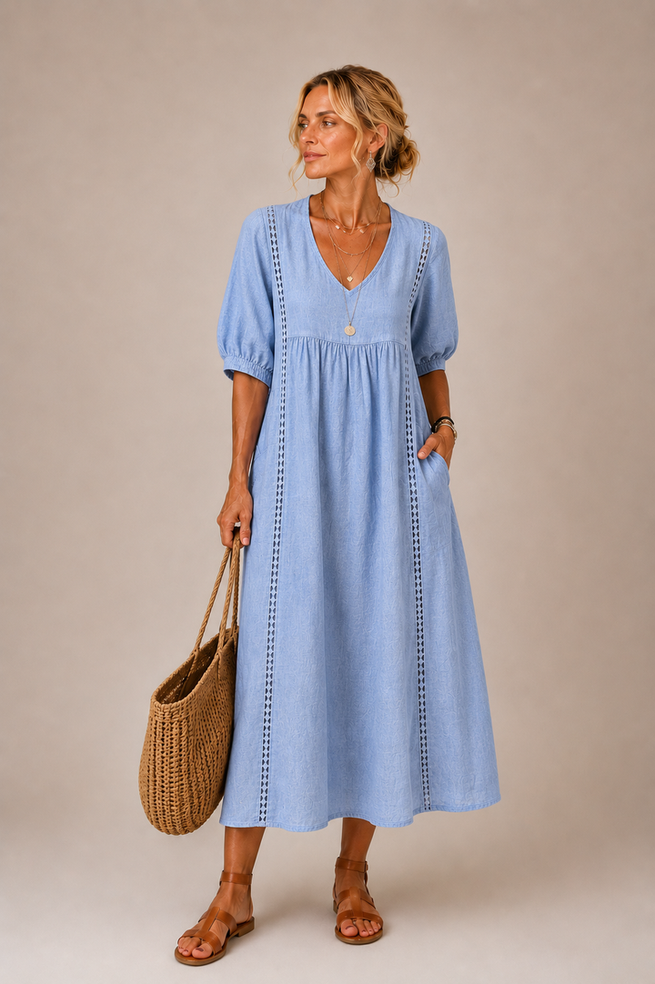 Vestido Ibiza - Edición Lino &amp; Cotton