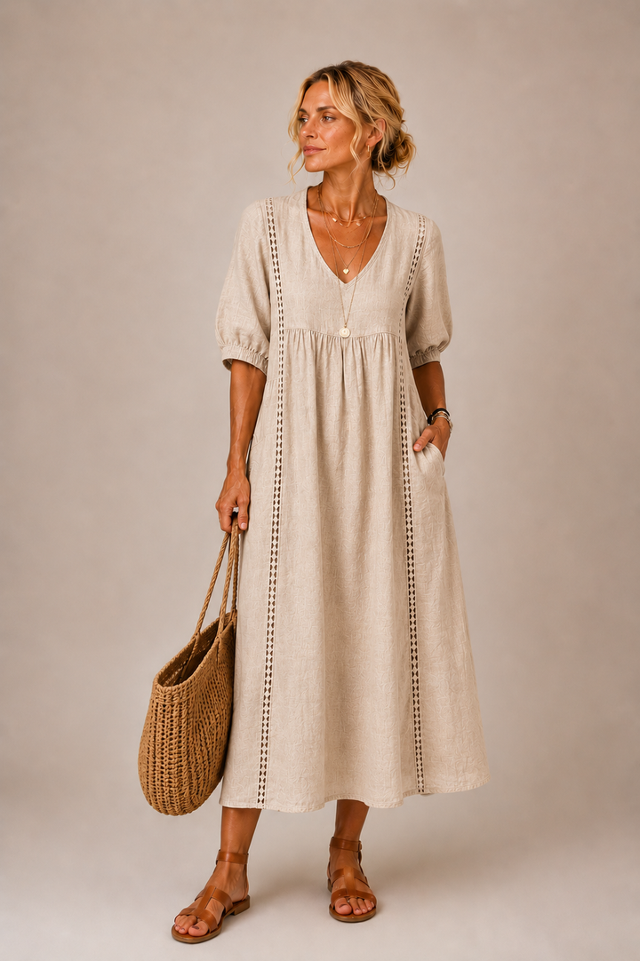 Vestido Ibiza - Edición Lino &amp; Cotton