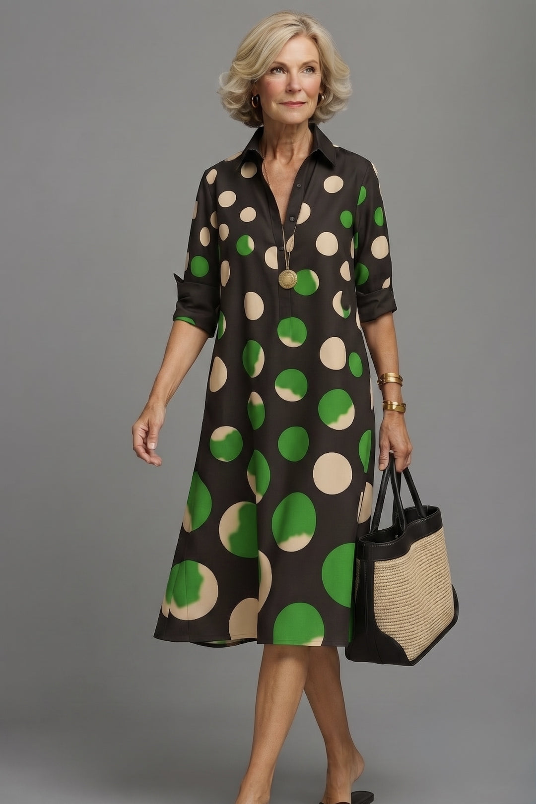 Vestido Vera - Midi de Silueta Fluida