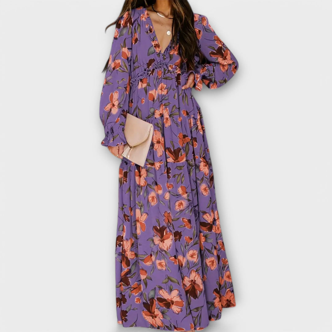Vestido Nereida - Verso Floral