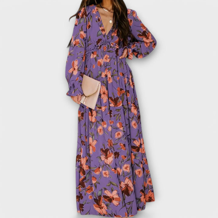 Vestido Nereida - Verso Floral