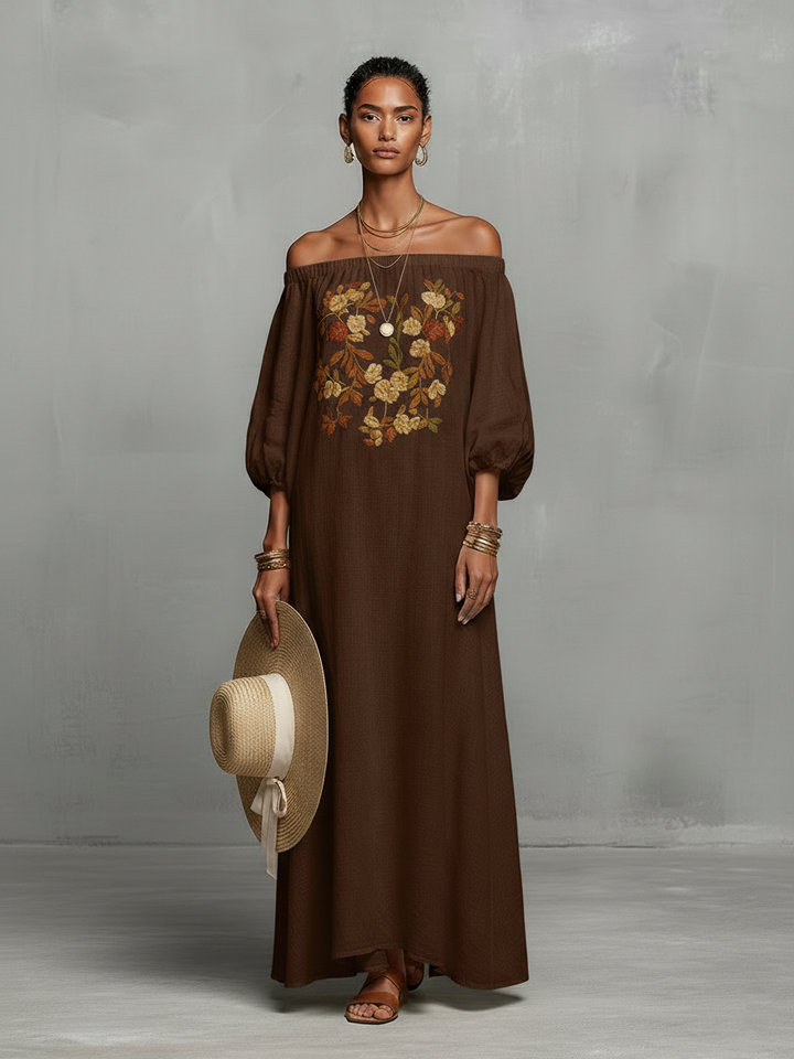 Vestido Dafne - Elegancia Artesanal