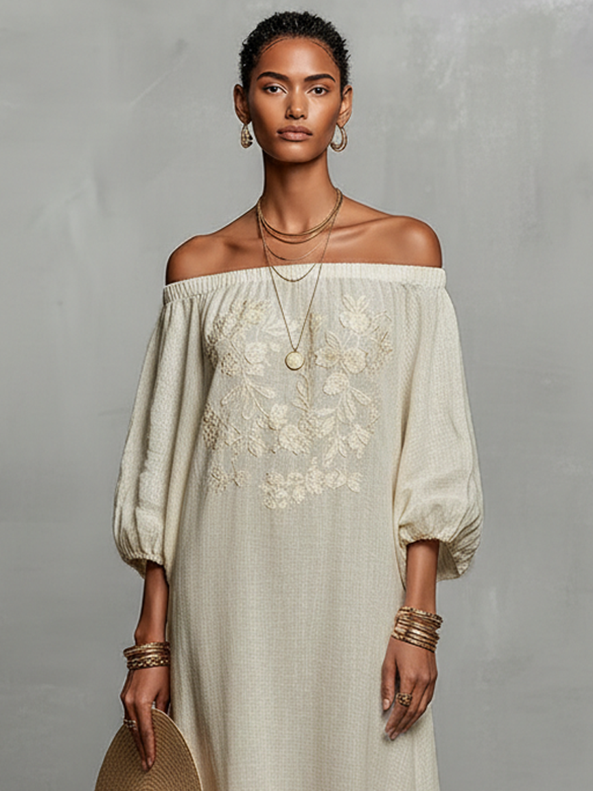 Vestido Dafne - Elegancia Artesanal