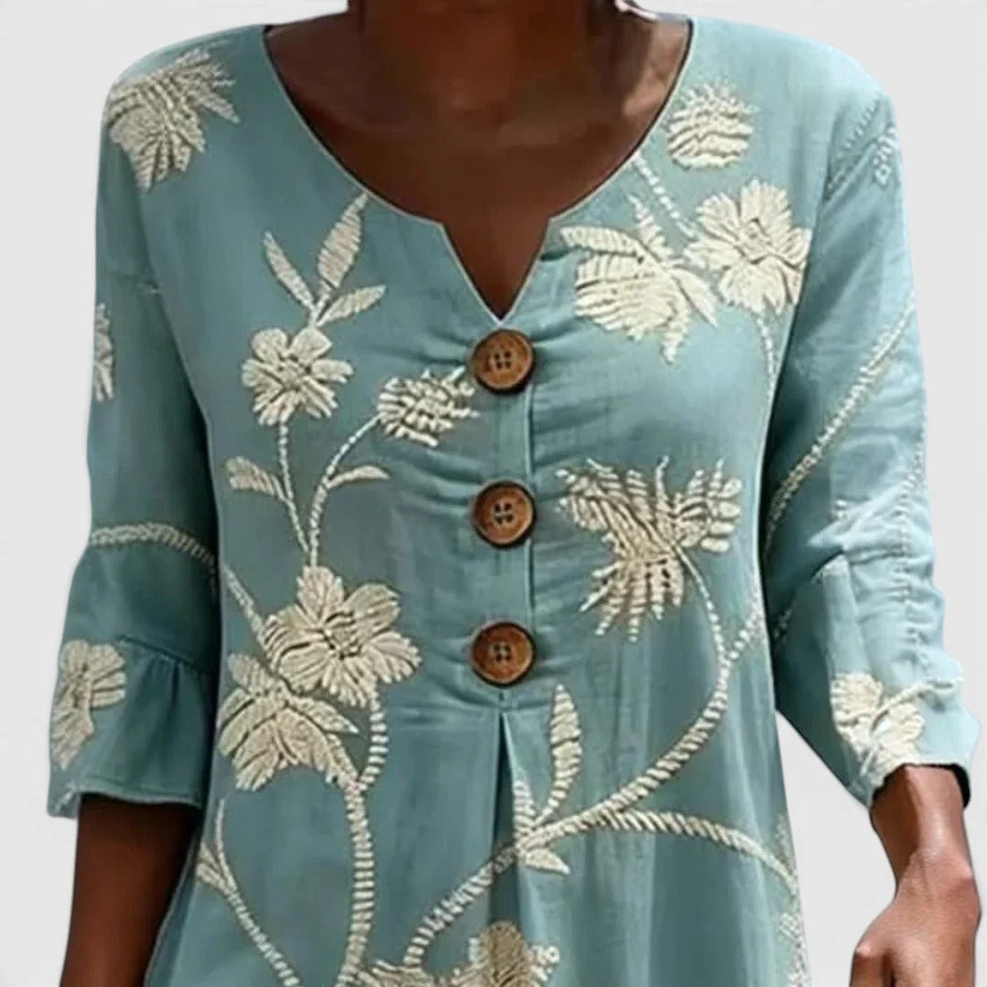 Vestido Casual Estampado Floral - Edición Verano